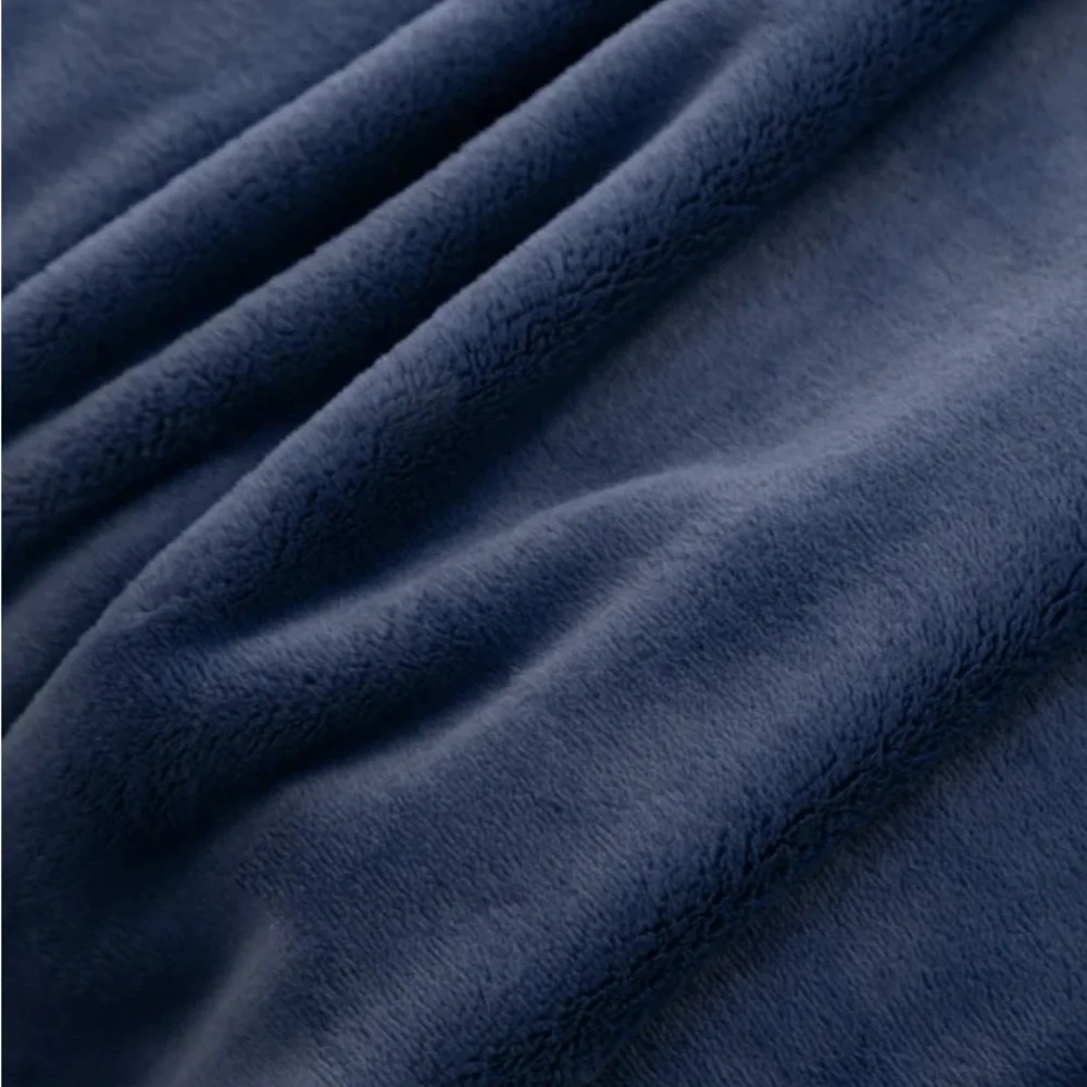 Oversized Luxury Plush Blanket, Full/Queen, 90
